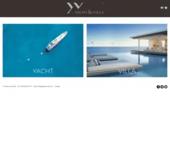 Yacht-Villa.com(Luxury Yacht Sales) Screenshot