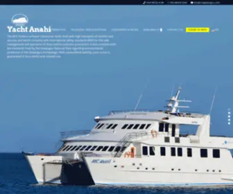 Yachtanahi.com(Yacht Anahi) Screenshot