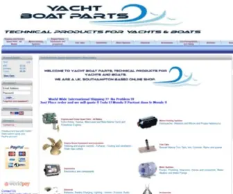 Yachtboatparts.com(Yacht Boat Parts) Screenshot