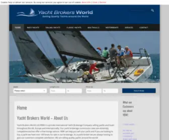 YachtbrokersWorld.com(Yacht Brokers World) Screenshot