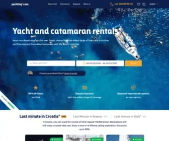 Yachtcharter.cz(Yachting°com) Screenshot