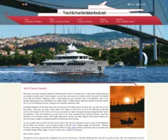 Yachtcharteristanbul.net(Yacht Charter) Screenshot