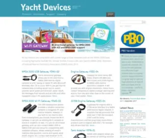 Yachtd.com(Yacht Devices) Screenshot