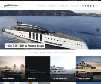 Yachtemoceans.com(Online Yacht Magazine) Screenshot