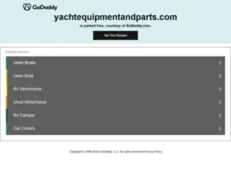 Yachtequipmentandparts.com(Yacht Equipment & Parts) Screenshot