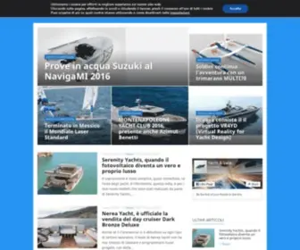 Yachtevela.com(Yacht e Vela) Screenshot