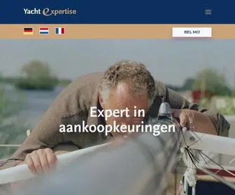 Yachtexpertise.nl(Home) Screenshot