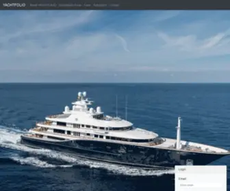 Yachtfolio.com(Yachtfolio) Screenshot