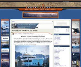 Yachtforums.com(We Know Big Boats) Screenshot