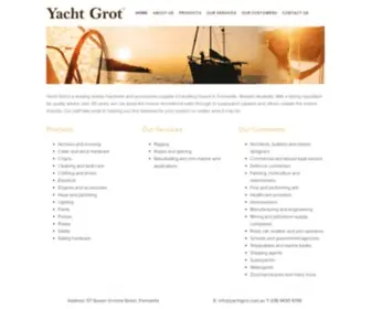 Yachtgrot.com.au(Yacht Grot) Screenshot