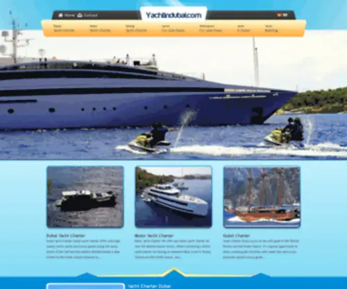 Yachtindubai.com(Yacht Charter Dubai) Screenshot