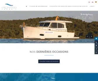 Yachting-Conseil.com(Vente bateau neuf occasion) Screenshot