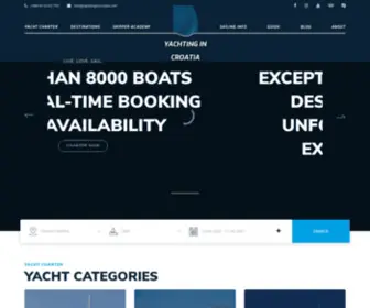 Yachtingincroatia.com(Live, Love & Sail) Screenshot