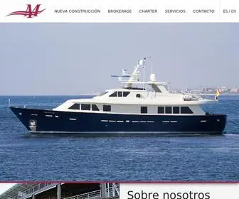 Yachtmarine.net(Registrado en DonDominio) Screenshot