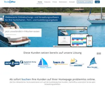 Yachtoffice.com(Software für Yachtcharter) Screenshot