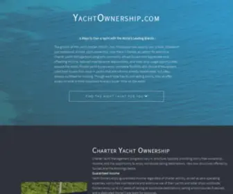 Yachtownership.com(How to Own A Yacht) Screenshot