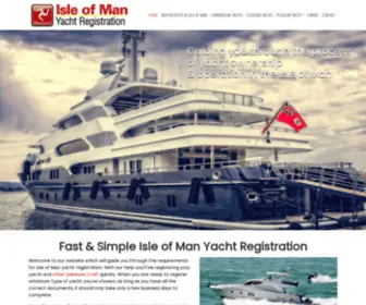 Yachtregistrationisleofman.com(Fast & Easy Isle of Man Yacht Registration) Screenshot