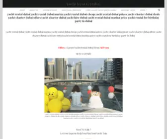 Yachts-Rental.com(Yacht rental dubai marina prices) Screenshot