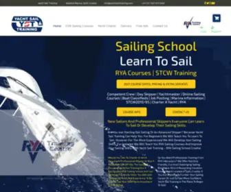 Yachtsailtraining.com(Yachtsailtraining) Screenshot