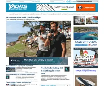 Yachtsandyachting.com(Sail World) Screenshot