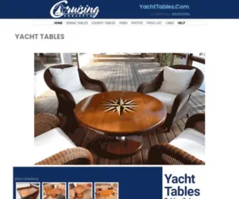 Yachttables.com(Teak Boarding Ladders for Sailboats) Screenshot