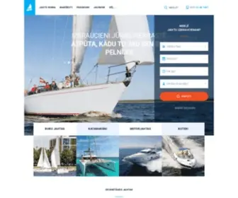 Yachtum.com(Jahtu Noma Latvijā) Screenshot