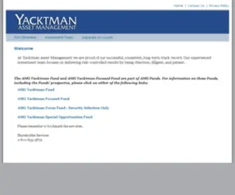 Yacktman.com(Yacktman Asset Management) Screenshot