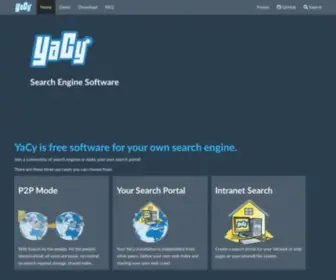Yacy-Websearch.net(YaCy) Screenshot