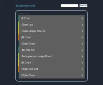 Yadachan.com(Animes & Mangas Image Board) Screenshot
