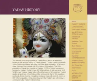 Yadavhistory.com(Yadav history) Screenshot