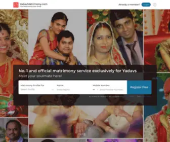 YadavMatrimony.com(Yadav Matrimonial) Screenshot