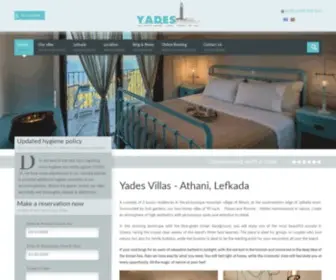 Yadesvillas.gr(Υάδες) Screenshot