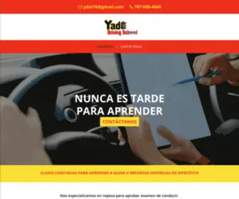 Yadidrivingschoolpr.com(Puerto Rico (PR)) Screenshot