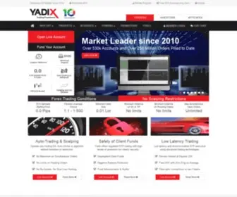 Yadix.com(Best STP Broker for EAs) Screenshot