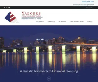 Yaegersfinancialservices.com(Yaegers Financial Services) Screenshot