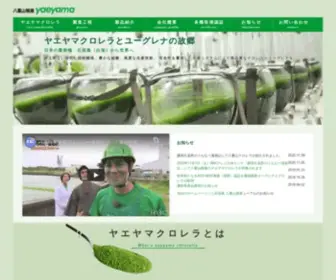 Yaeyamachlorella.com(石垣島) Screenshot