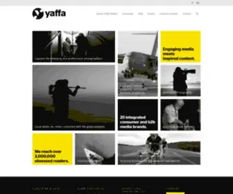 Yaffa.com.au(Where engaging media meets inspired content) Screenshot