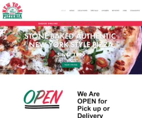 Yaghispizzeria.com(Yaghispizzeria) Screenshot