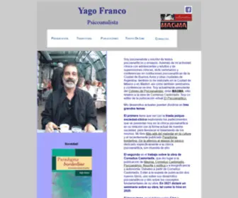 Yagofranco.com.ar(Yago Franco) Screenshot