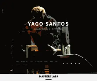 Yagosantos.com(Yago Santos I Compositor y Guitarrista) Screenshot