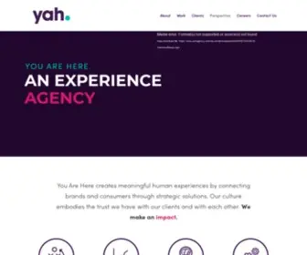 Yahagency.com(Yah) Screenshot