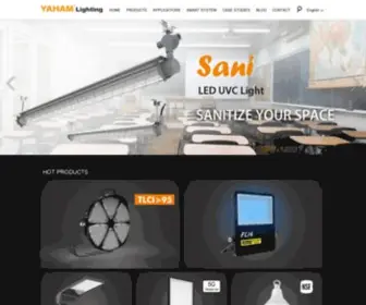 Yahamlighting.com(LED High Bay Lights) Screenshot