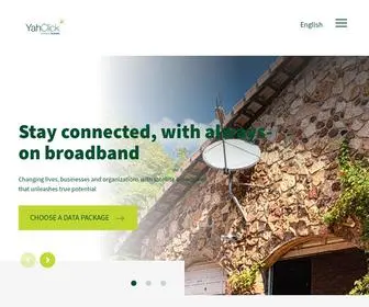 Yahclick.com(Al Yah Satellite Communications Company) Screenshot