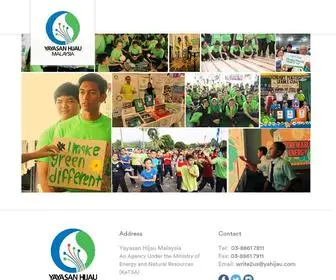 Yahijau.com(Keeping Malaysia Green with One Initiative At A Time) Screenshot