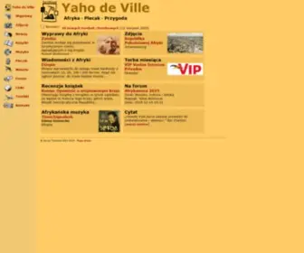 Yahodeville.com(PodrĂłĹźe) Screenshot