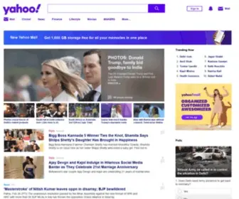 Yahoo.co.in Screenshot