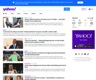 Yahoo.co.za(Yahoo) Screenshot