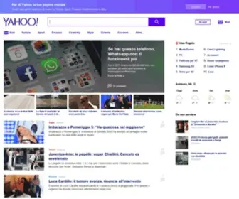Yahoo.it(Yahoo) Screenshot