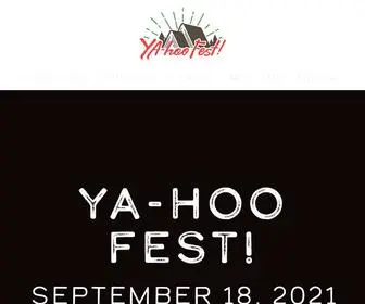 Yahoofest.org(YA-Hoo Fest) Screenshot