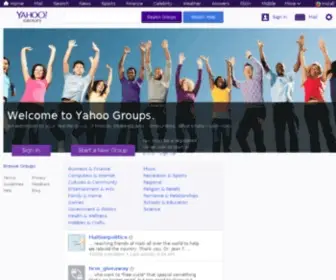 Yahoogroups.com Screenshot